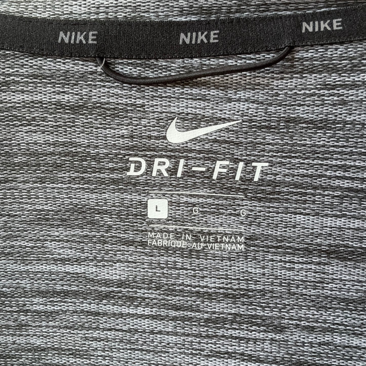 Gray Nike Dry Fit Jacket