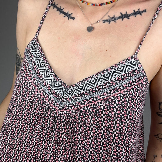 Pink and black top | Bern