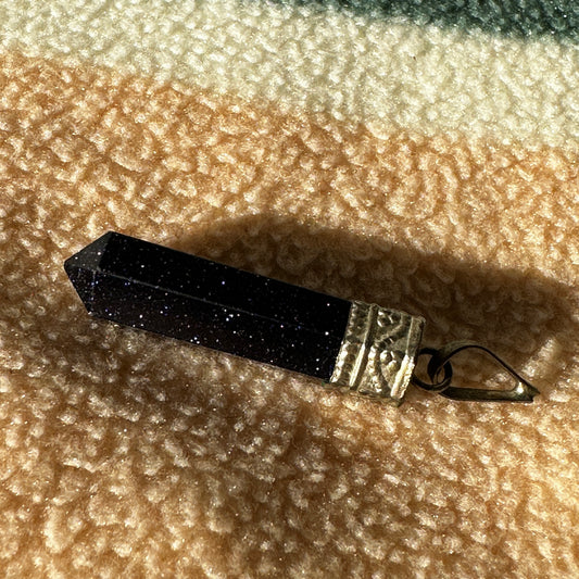 Silver and Black Necklace hanger