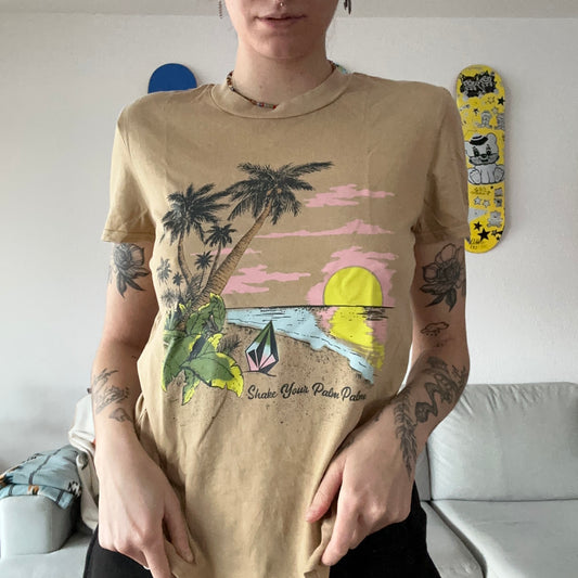 Beige Shirt with front Print | Bern