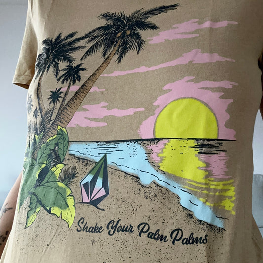 Beige Shirt with front Print | Bern