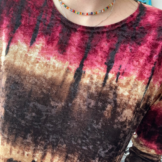 Red, Beige, Brown Longesleeve | Bern