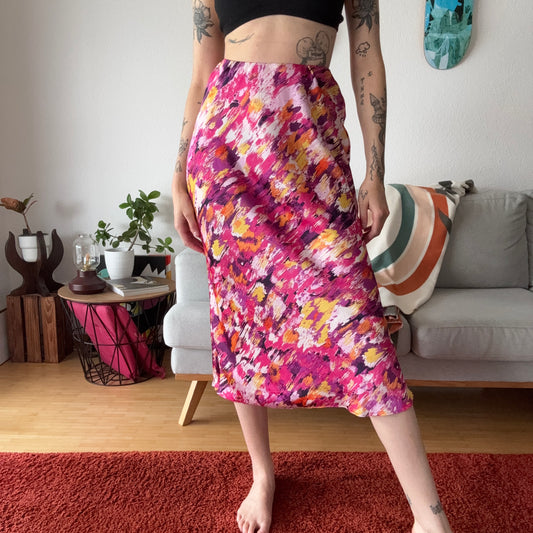 Pink, Yellow, White, Purple and Orange Skirt | Bern