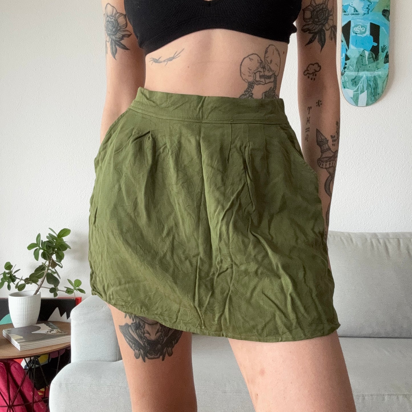 Jupe verte