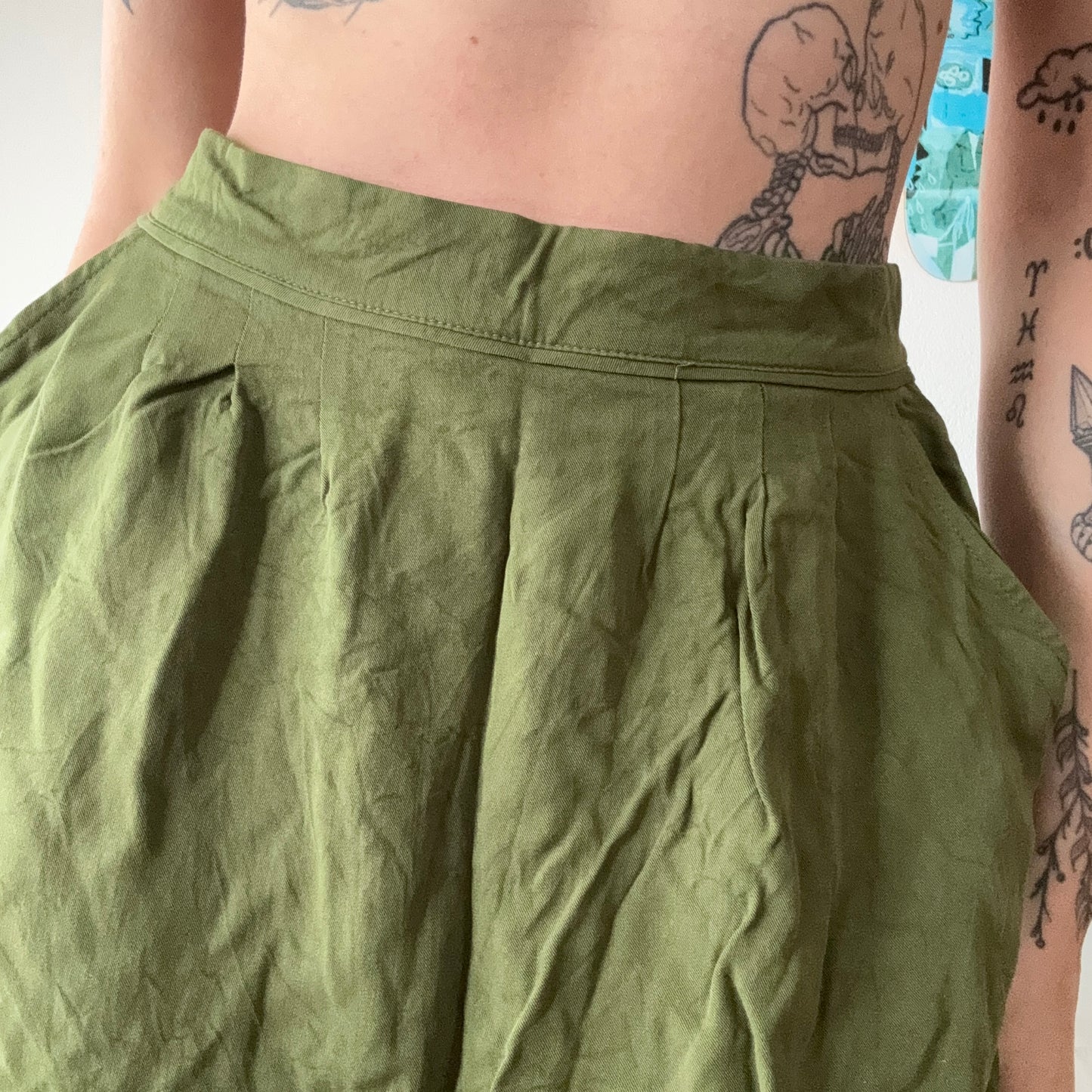 Jupe verte
