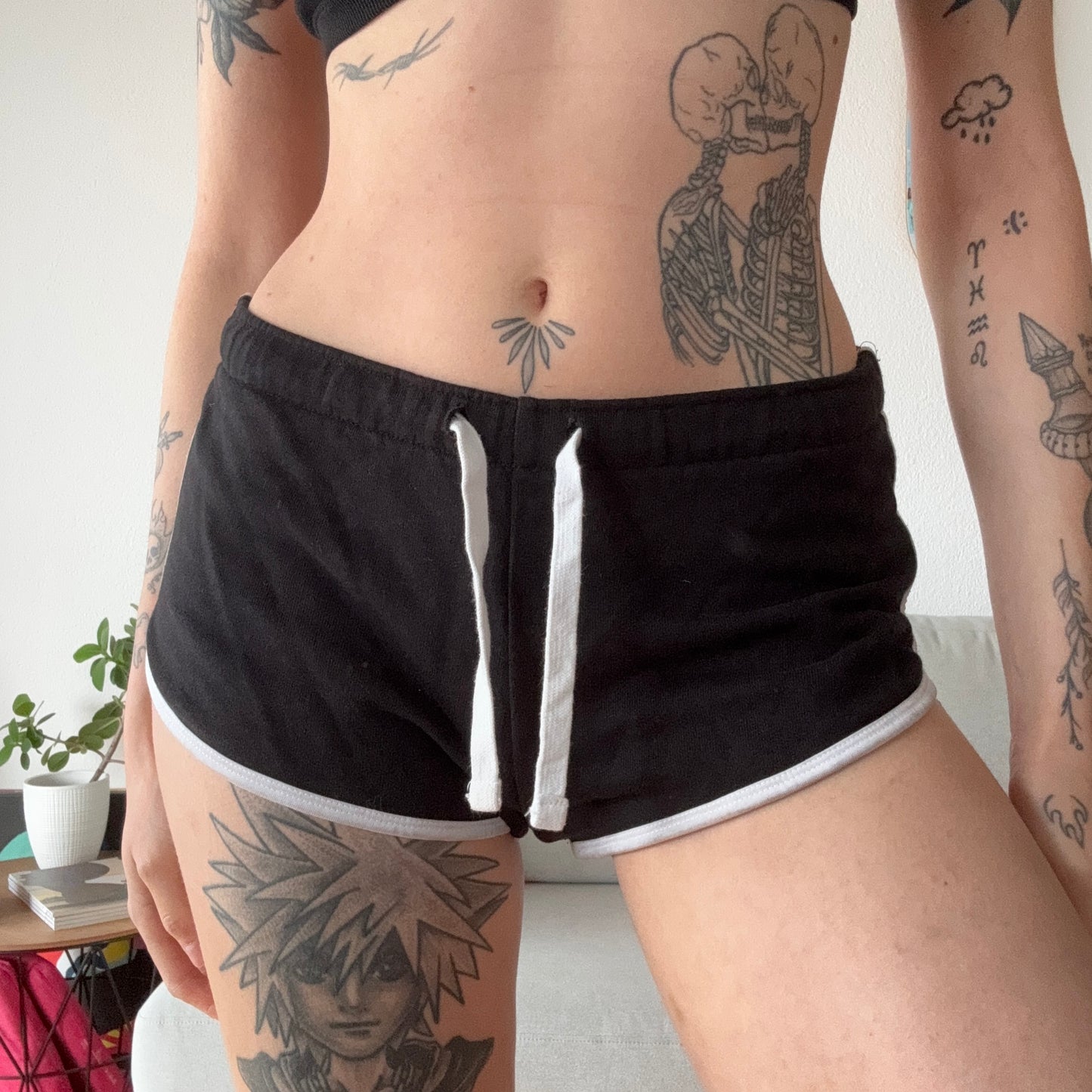 Shorts noirs