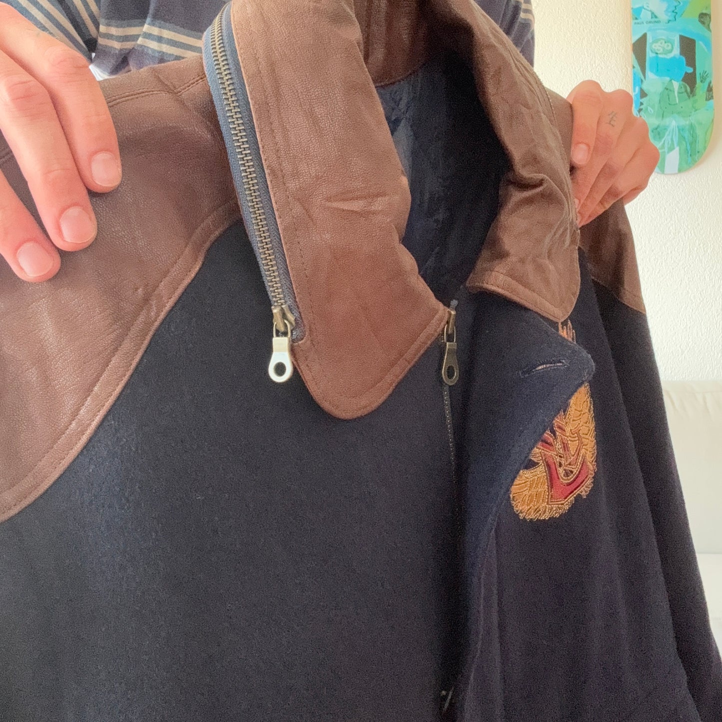 Black and Brown LAGACHE Jacket