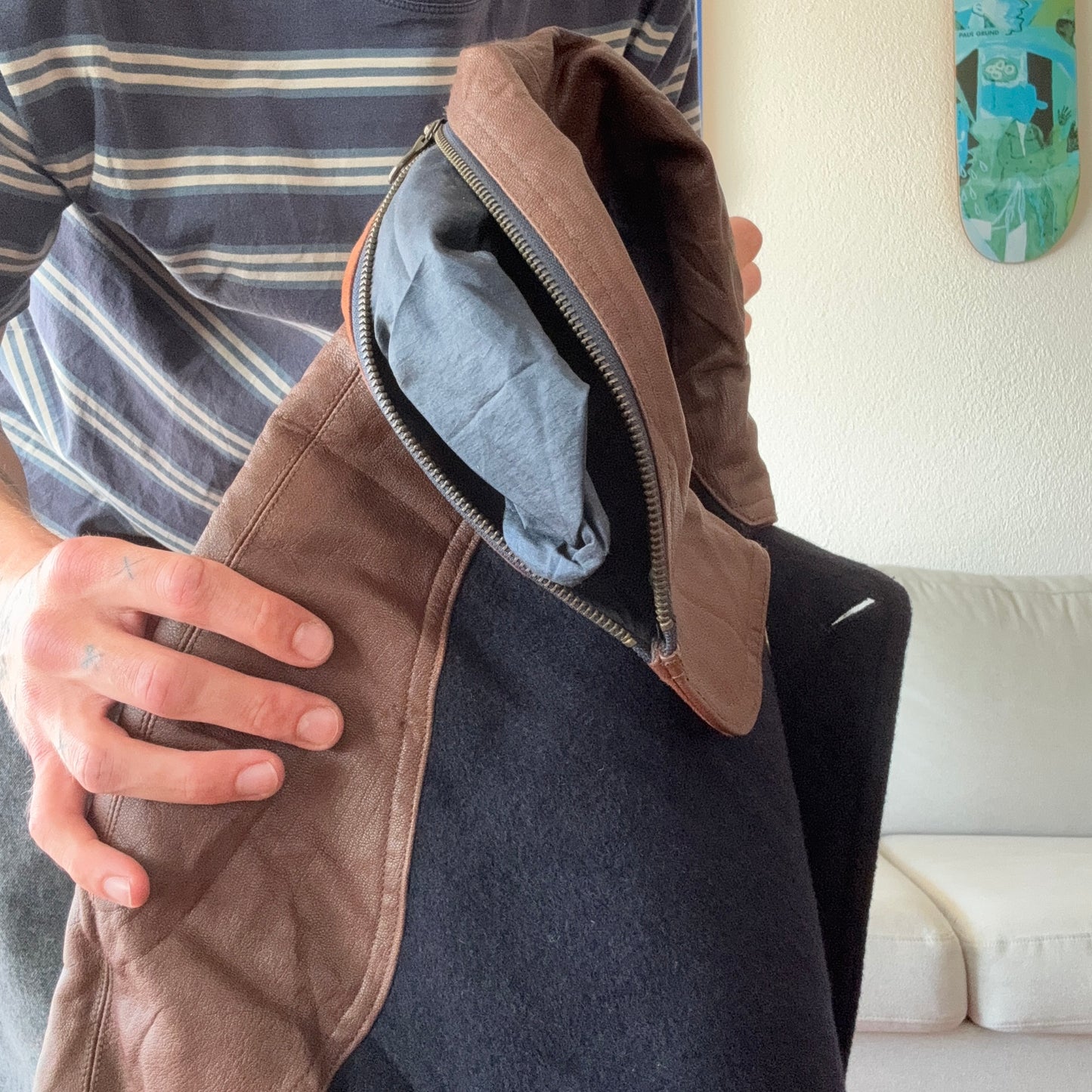 Black and Brown LAGACHE Jacket