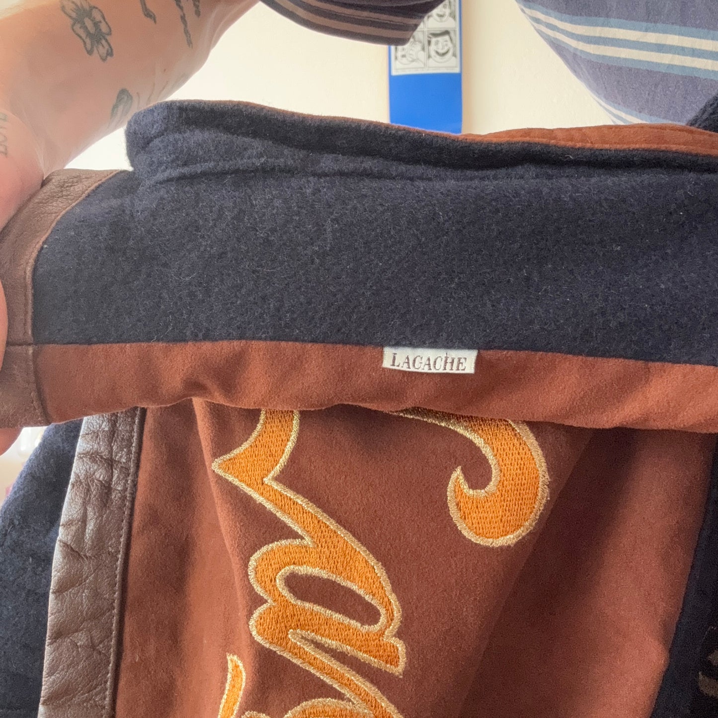 Black and Brown LAGACHE Jacket