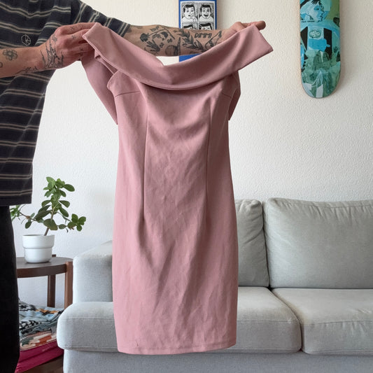 Pink Offshoulder Dress | Bern