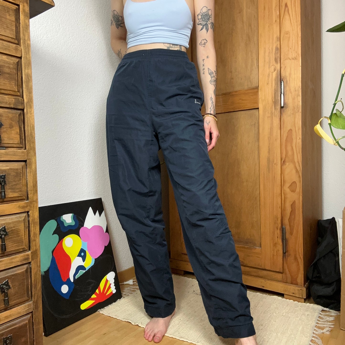 Vintage Blue KAPPA Track Pants