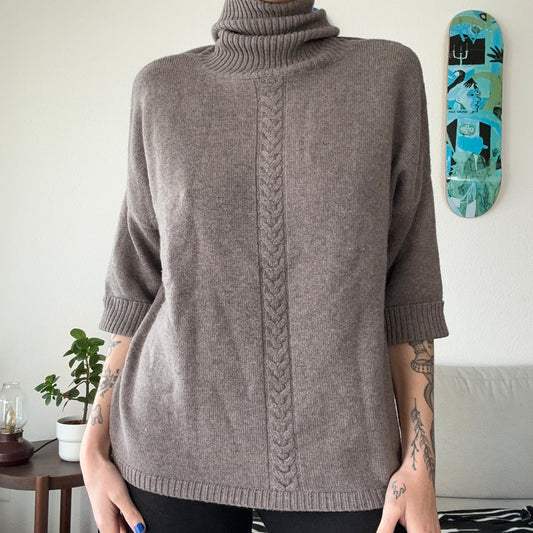 Beige 3/4 Cashmere Longsleeve | Bern
