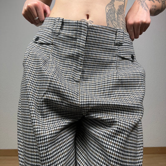 Black white and brown pants | Bern