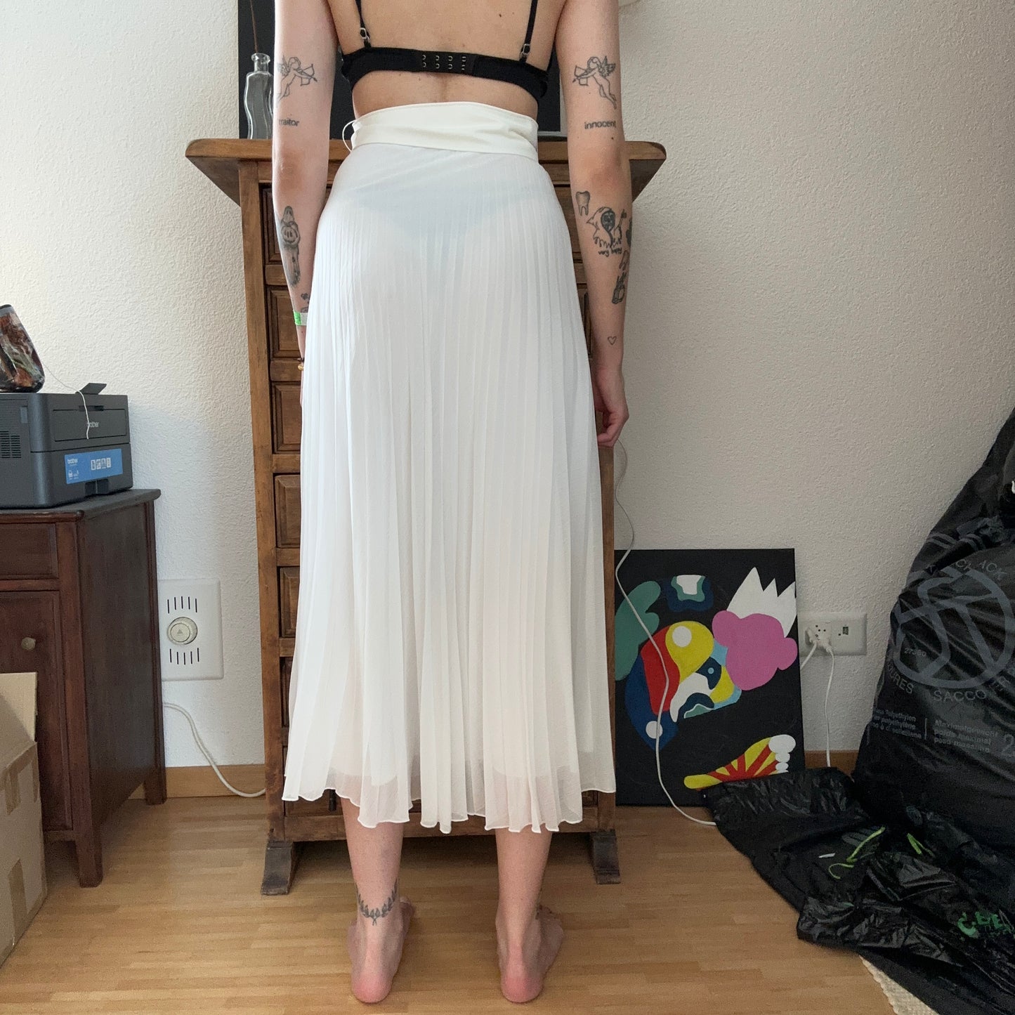 White Maxi Skirt | Bern