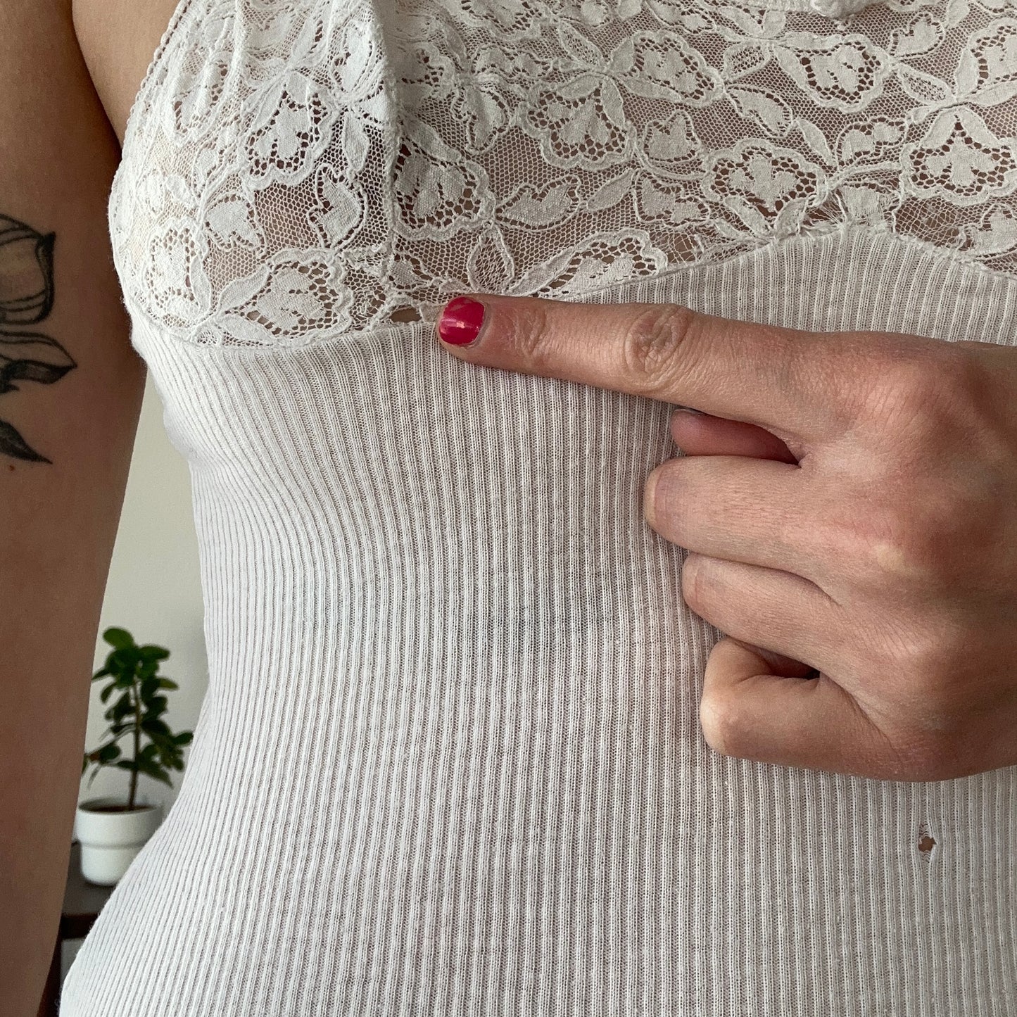 Vintage White Top | Bern