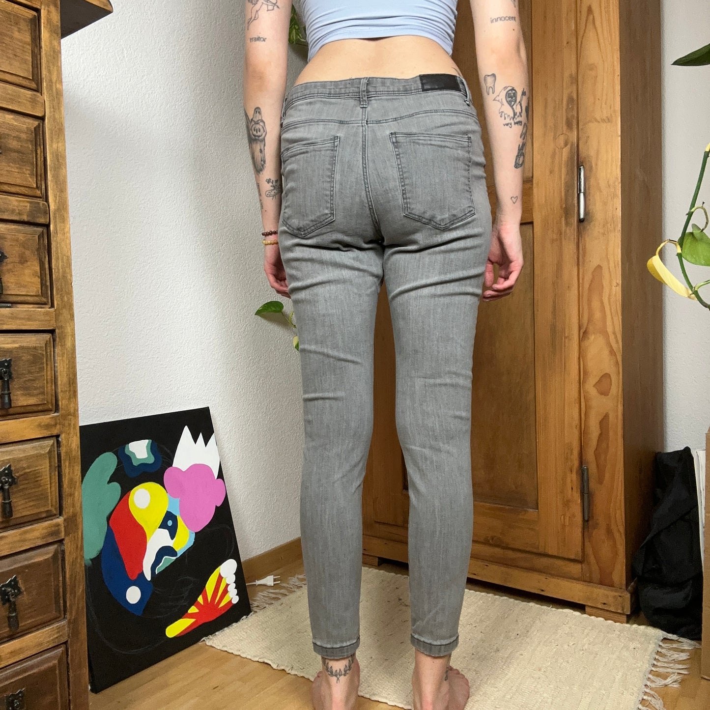 Gray Pants