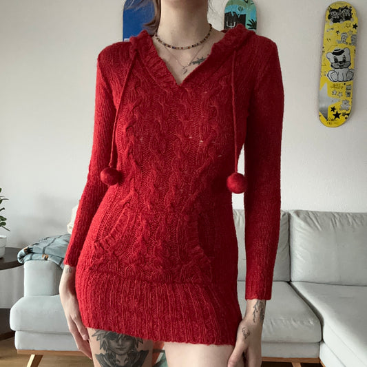 Red Hoodie / Dress | Bern