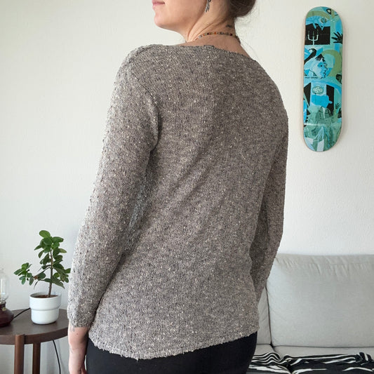 Gray Longsleeve with rose gold details | Bern