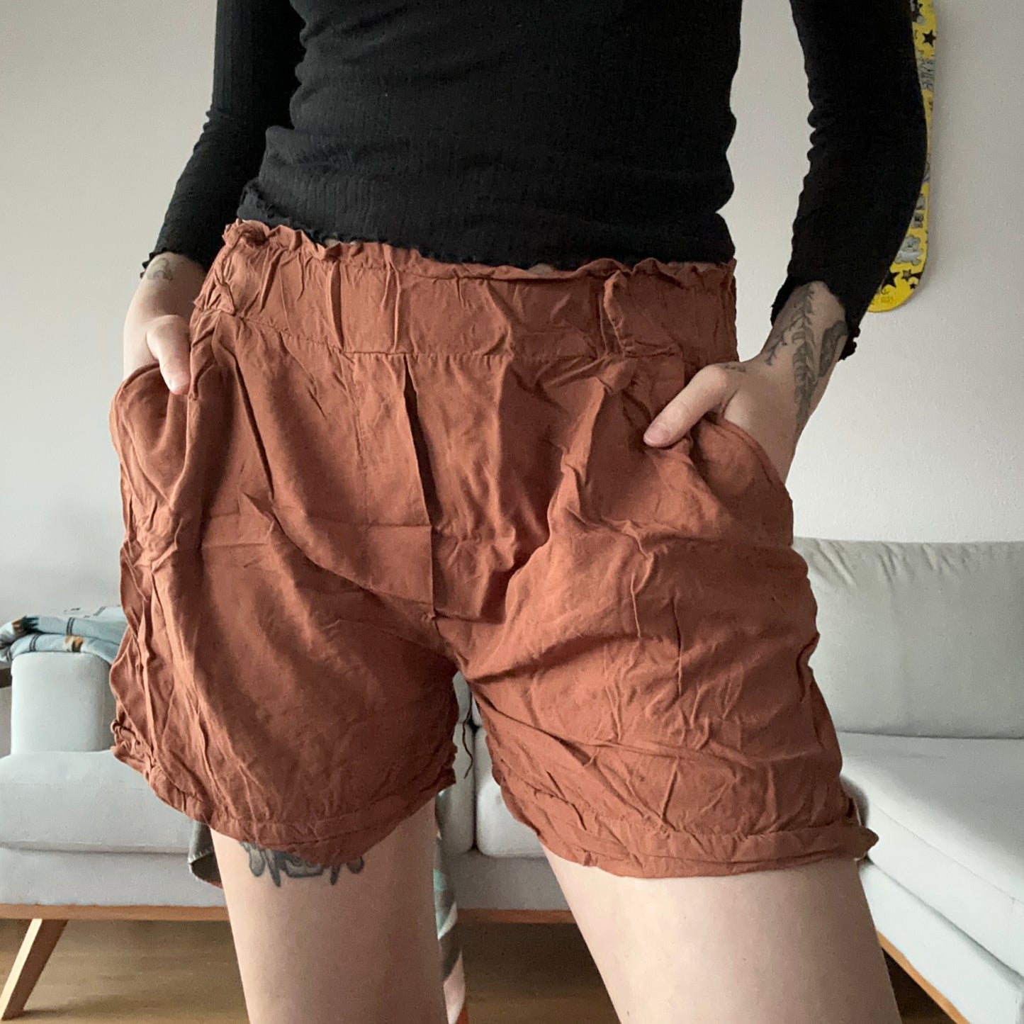 Brown Shorts