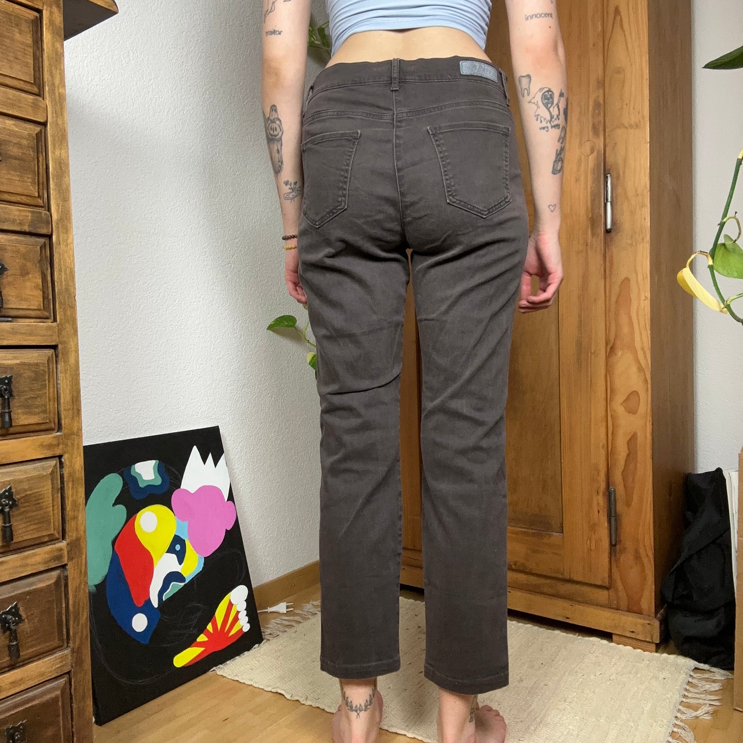 Gray Pants