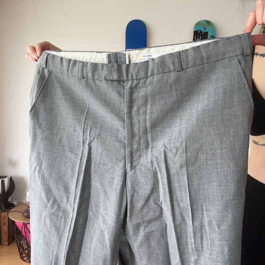 Gray Suit Pants