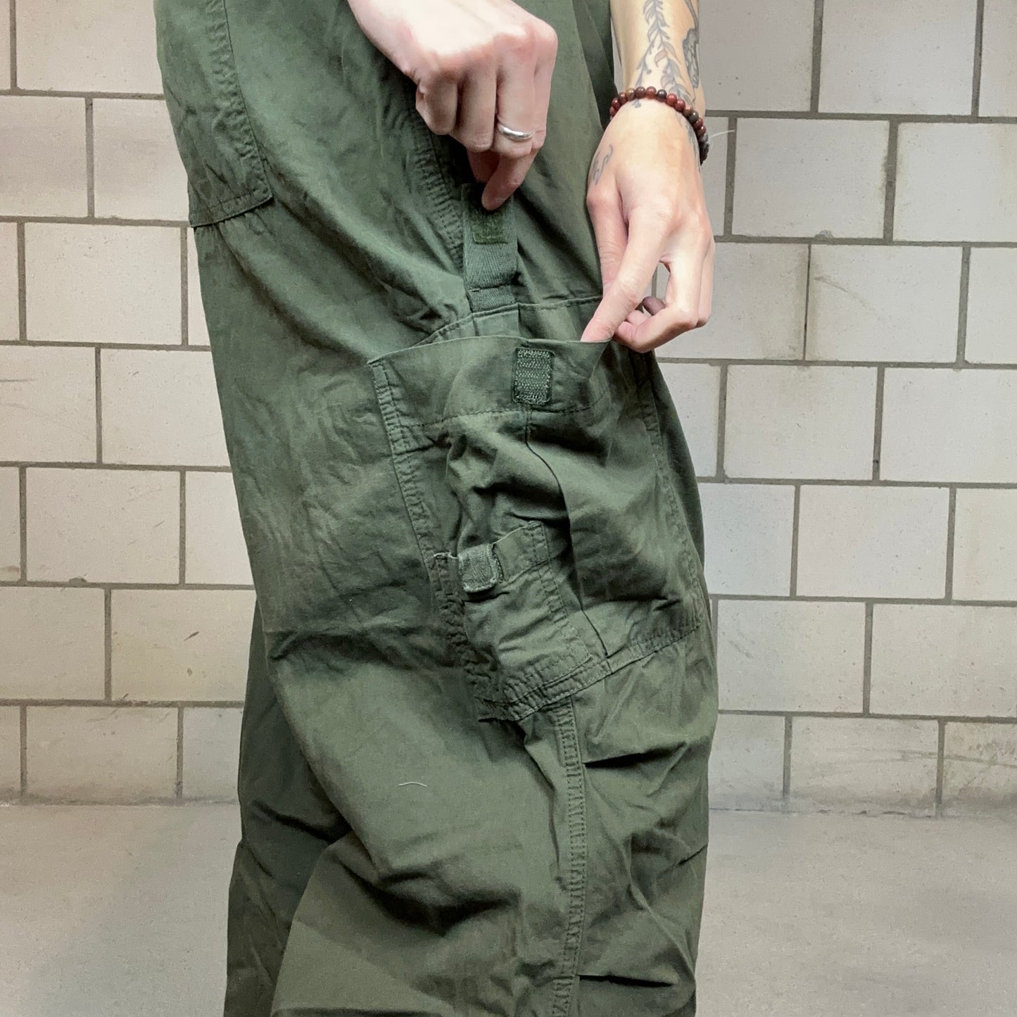 Green Parachute Pants | Bern