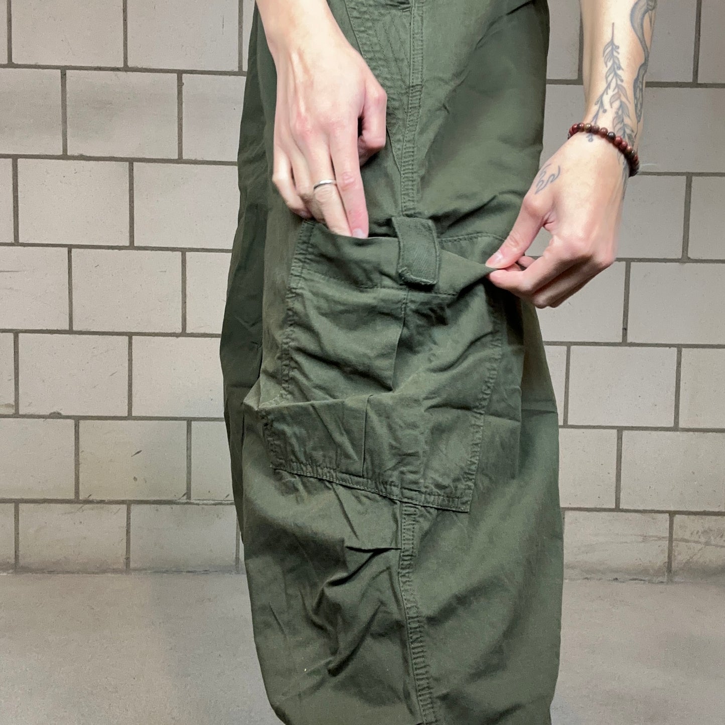 Green Parachute Pants | Bern