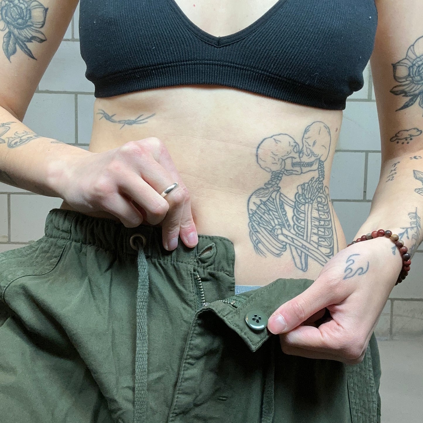 Green Parachute Pants | Bern