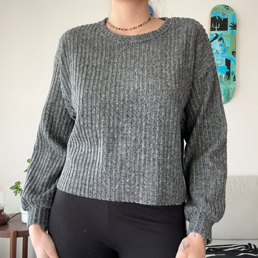 Gray Knit Sweater