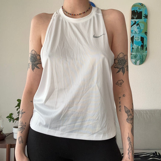 White Nike Top