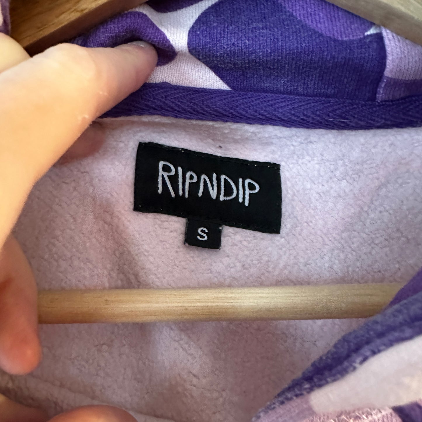 Purple RIP N DIP Hoodie