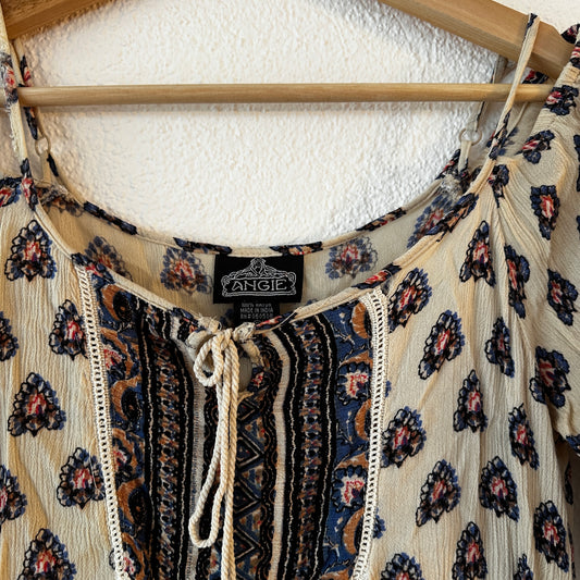 Beige, Blue and Pink Shirt | Bern