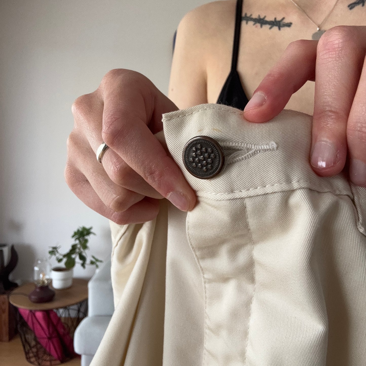Beige McGregor Pants