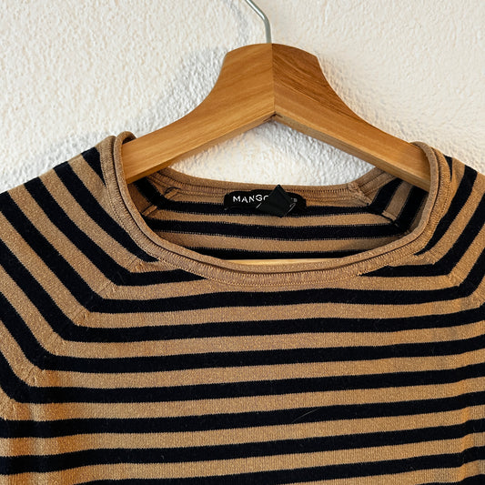 Brown and black striped longsleeve