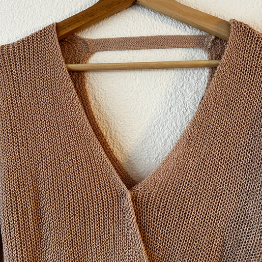 T-shirt à manches longues en tricot rose | Bern