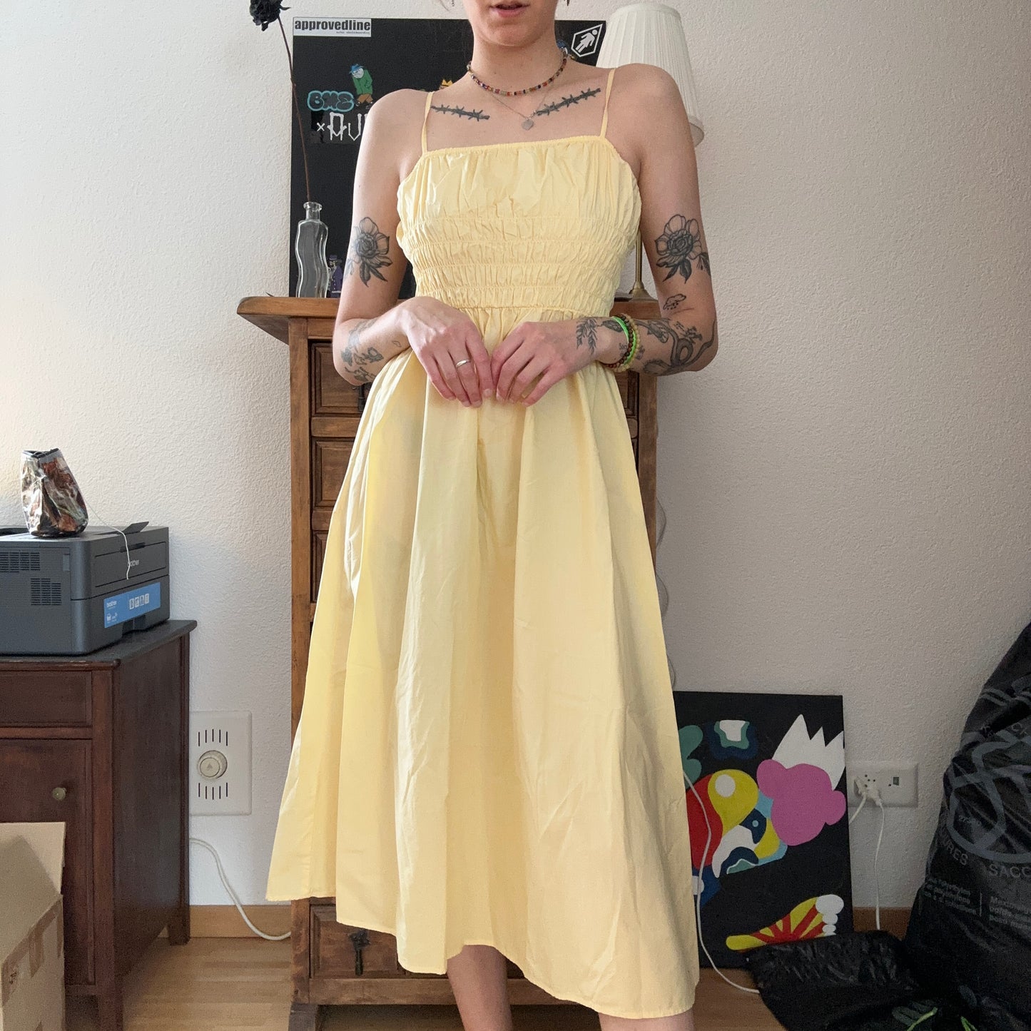 Yellow Maxi Dress | Bern