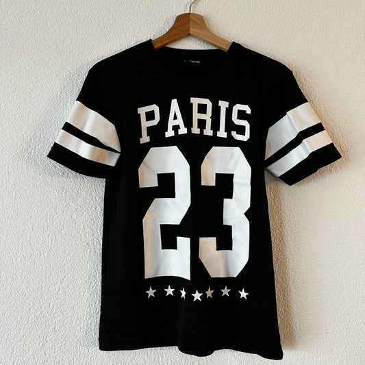 Chemise noire à imprimé blanc | Berne