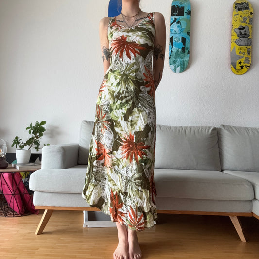 Green and Orange Dress | Bern