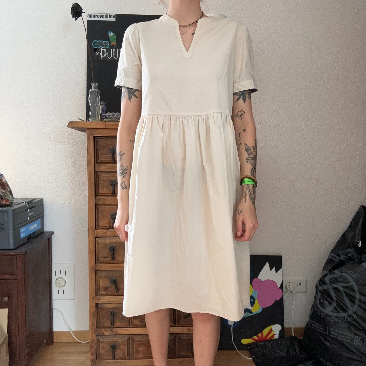 Beige Midi Dress | Bern