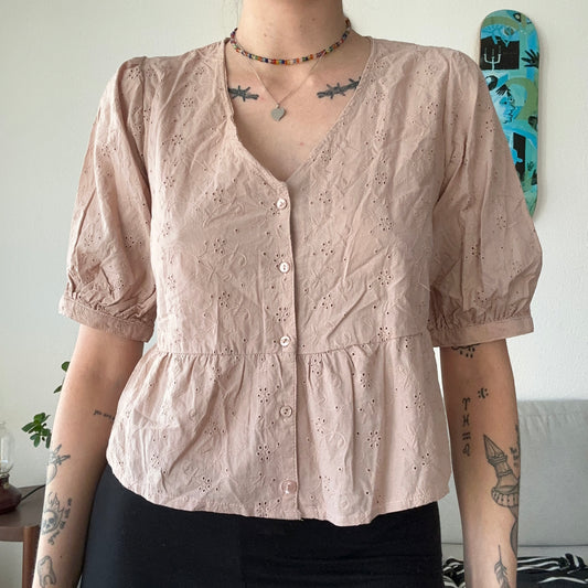 Beige Blouse | Bern