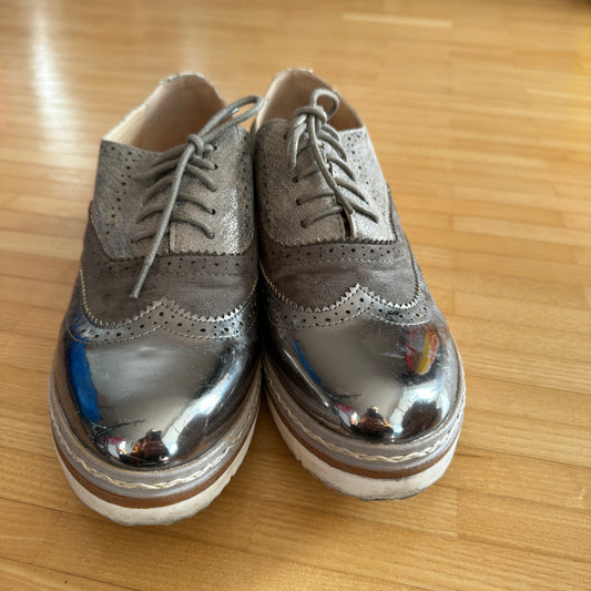 Silver and Gray Shoes | Bern