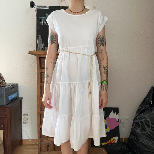 White Midi Dress | Bern