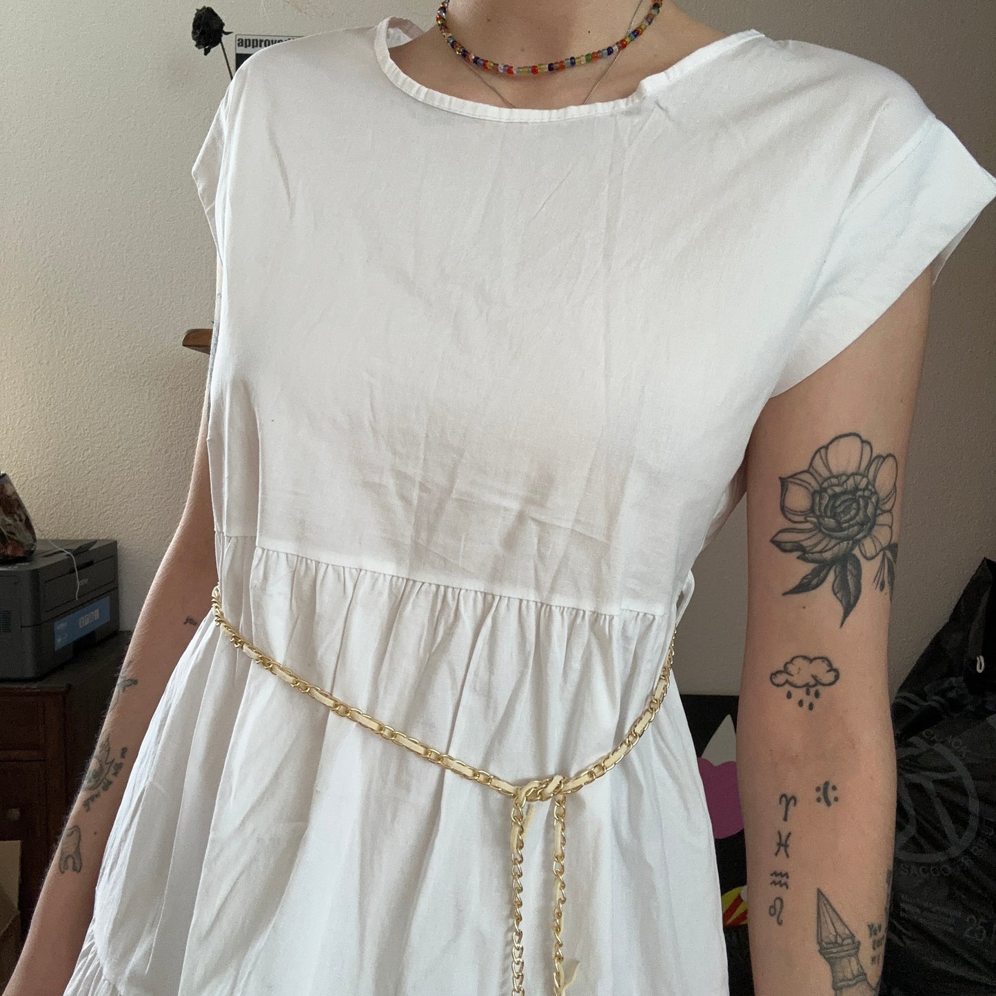 White Midi Dress | Bern