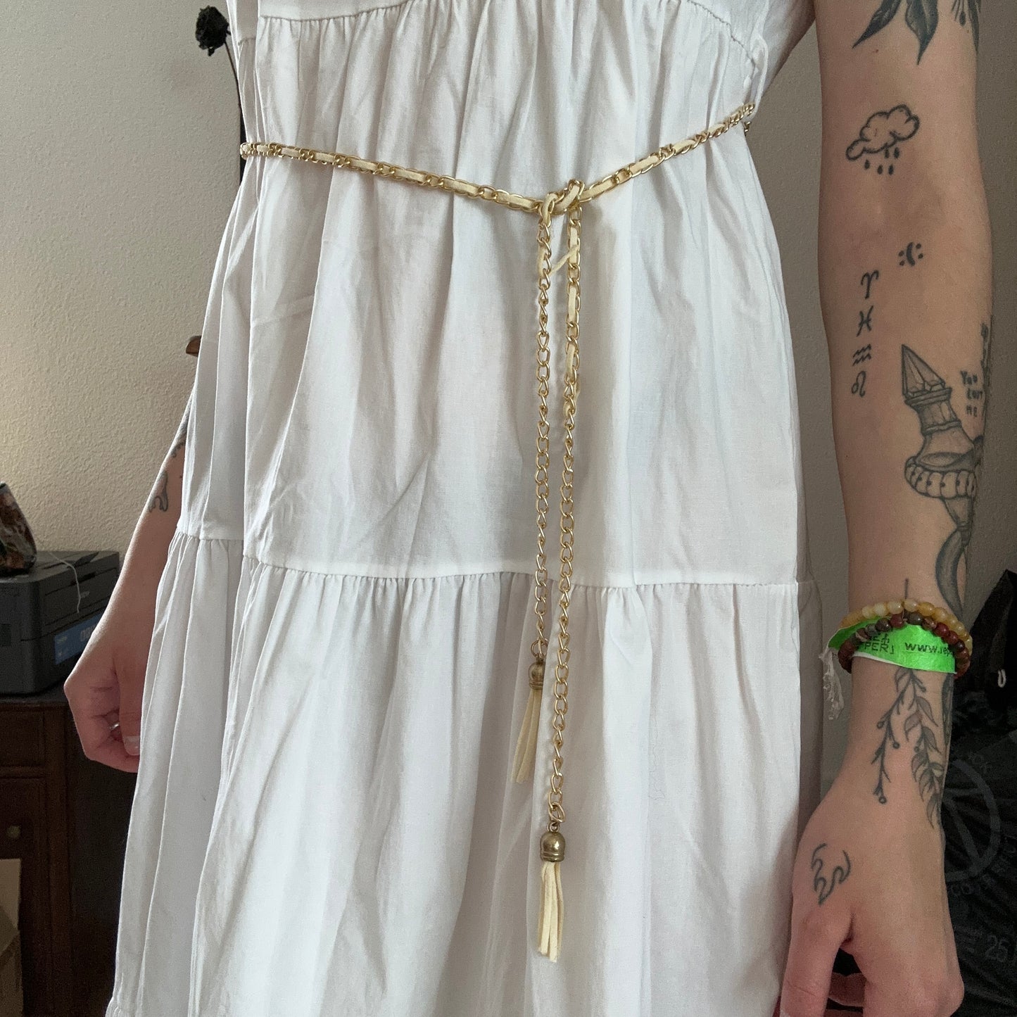 White Midi Dress | Bern