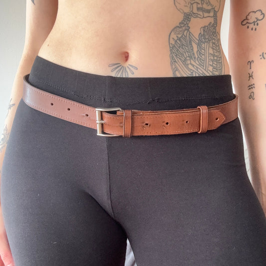 Brown Leather Belt