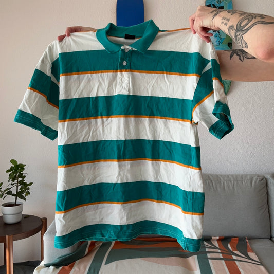 Weiß-grün gestreiftes Hemd | Bern