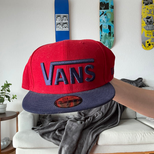 Red and Blue Vans Hat