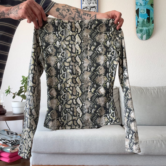Snake Print Longsleeve | Bern