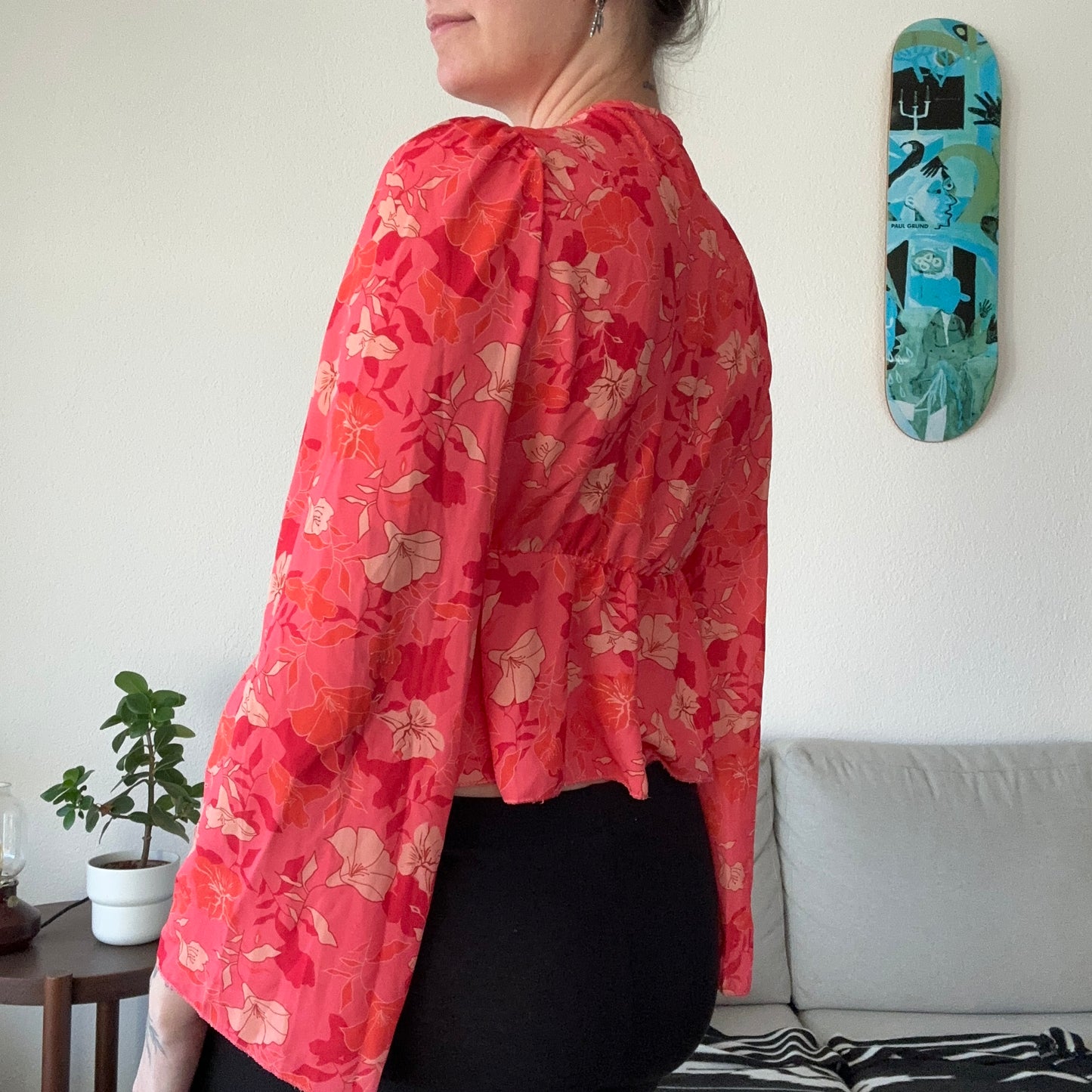 Red/Pink Blouse | Bern