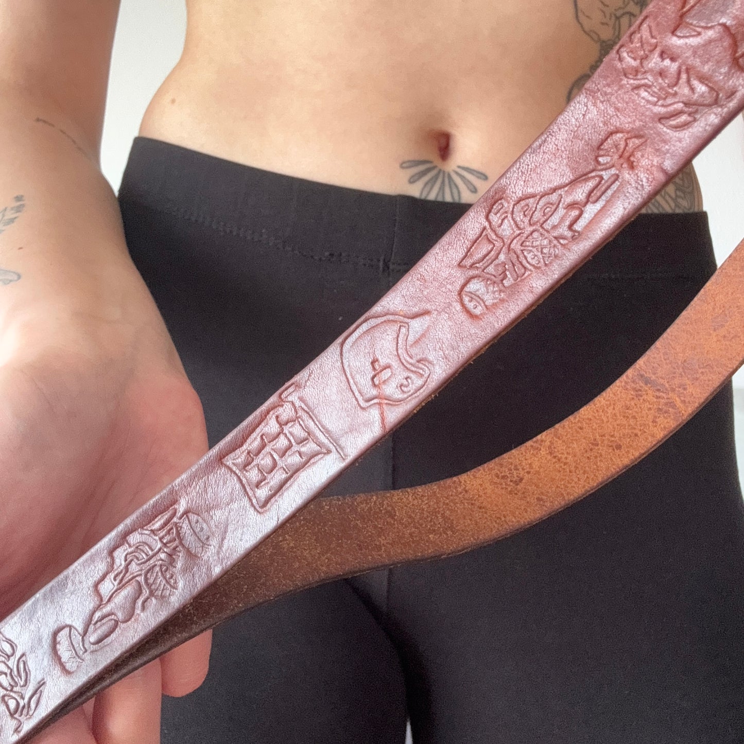 Vintage Brown Belt
